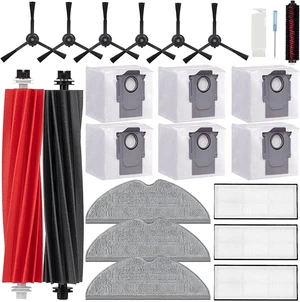 S8 Pro Ultra accessories for Roborock S8 Pro Ultra Robot Vacuum Cleaner replacement parts1 Set Main Brush1 Rubber Roller Brush, 3 Hepa Filters,3 Mop Cloth, 6 Side Brush, 6 Vacuum dust Bags S8 Pro Ultra accessories for Roborock S8 Pro Ultra Robot Vacuum Cleaner replacement parts1 Set Main Brush1 Rubber Roller Brush, 3 Hepa Filters,3 Mop Cloth, 6 Side Brush, 6 Vacuum dust Bags