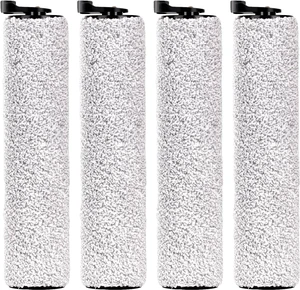 (4 Pieces) Replacement Brush Rollers Compatible With Tineco iFloor 3/ Floor One S3/ iFloor 2 Cordless Wet Dry Vacuum Cleaner, Replacement Parts Accessory Kit, 4 Main Brushes (4 Pieces) Replacement Brush Rollers Compatible With Tineco iFloor 3/ Floor One S3/ iFloor 2 Cordless Wet Dry Vacuum Cleaner, Replacement Parts Accessory Kit, 4 Main Brushes