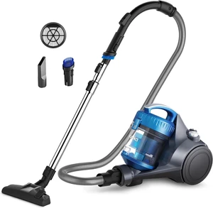 Eureka Canister Vacuum Cleaner, Household Vacuum for Home, Bagless Blue Eureka Canister Vacuum Cleaner, Household Vacuum for Home, Bagless Blue
