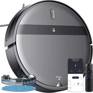Robot Vacuum Mop Combo, WiFi/App/Alexa, 2-in-1 Robot Vacuum and Mop Combo, Robotic Vacuum Cleaner, Self-Charging, Quiet, Tangle-Free Suction Robot Vacuum Cleaner for Pet Hair/Carpet/Hard Floor Robot Vacuum Mop Combo, WiFi/App/Alexa, 2-in-1 Robot Vacuum and Mop Combo, Robotic Vacuum Cleaner, Self-Charging, Quiet, Tangle-Free Suction Robot Vacuum Cleaner for Pet Hair/Carpet/Hard Floor