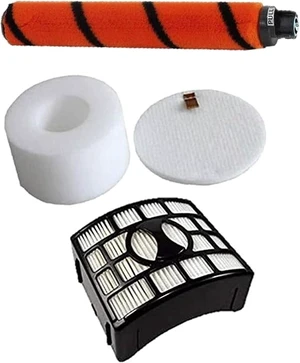 Brushroll + Filter Kit For Shark DuoClean Lift-Away Speed Upright Vacuum NV770 NV771. Replaces XFF600 XHF600 1407FC771 Brushroll + Filter Kit For Shark DuoClean Lift-Away Speed Upright Vacuum NV770 NV771. Replaces XFF600 XHF600 1407FC771