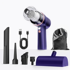 Mini Vacuum Cleaner Cordless with LED Light | 15000 Pa Hand Vacuum Cordless Rechargeable - Portable 3-in-1 Powerful Car Vacuums with Multi-Nozzles for Car, Home, Pet Hair, Blue Mini Vacuum Cleaner Cordless with LED Light | 15000 Pa Hand Vacuum Cordless Rechargeable - Portable 3-in-1 Powerful Car Vacuums with Multi-Nozzles for Car, Home, Pet Hair, Blue