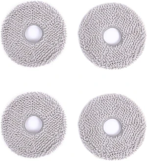 ECOVACS Washable Mopping Pads 4 PCS - For DEEBOT X1Series Omni Models, Gray ECOVACS Washable Mopping Pads 4 PCS - For DEEBOT X1Series Omni Models, Gray