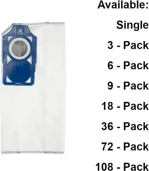 Standard Hepa Vacuum Bags for Riccar R30D, R30P, & R30PET Uprights - 9-Pack Standard Hepa Vacuum Bags for Riccar R30D, R30P, & R30PET Uprights - 9-Pack