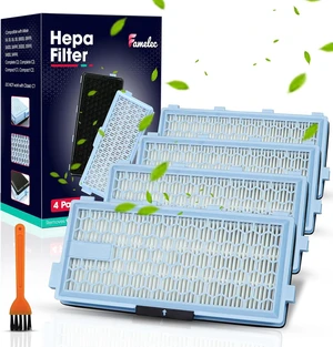 4 Pack for Miele Hepa Airclean 50 Filter, Compatible with Miele Hepa Filter SF-HA 50 Models S4, S5, S6, S8, S8000, S6999 Fits for C2 Compact, for C3, C2 Complete, Filter for Vacuum Cleaner 4 Pack for Miele Hepa Airclean 50 Filter, Compatible with Miele Hepa Filter SF-HA 50 Models S4, S5, S6, S8, S8000, S6999 Fits for C2 Compact, for C3, C2 Complete, Filter for Vacuum Cleaner