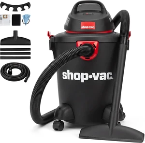 Shop-Vac 5985005 6 Gallon 3.5 Peak HP Wet/Dry Vacuum with Blower Function Shop-Vac 5985005 6 Gallon 3.5 Peak HP Wet/Dry Vacuum with Blower Function