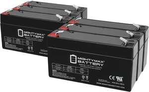 Mighty Max Battery ML1.3-6 6V 1.3AH SLA Battery F1 Terminal - Pack of 6 Mighty Max Battery ML1.3-6 6V 1.3AH SLA Battery F1 Terminal - Pack of 6
