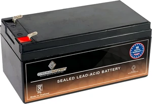 CB CHROMEBATTERY 12V 3.2Ah SLA Battery F1 Spade Terminal Deep Cycle Design Rechargeable Power for Alarms, Scooters, Toys & More Maintenance-Free Sealed Lead Acid CB CHROMEBATTERY 12V 3.2Ah SLA Battery F1 Spade Terminal Deep Cycle Design Rechargeable Power for Alarms, Scooters, Toys & More Maintenance-Free Sealed Lead Acid
