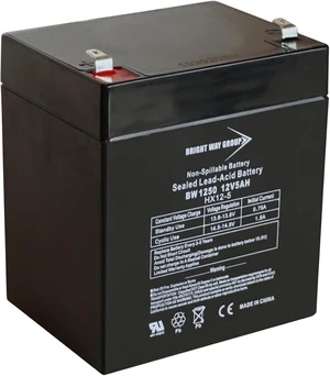 Leoch Battery DJW12-4.5 Compatible Battery, 12V 5Ah 1 BW1250-F1 Leoch Battery DJW12-4.5 Compatible Battery, 12V 5Ah 1 BW1250-F1