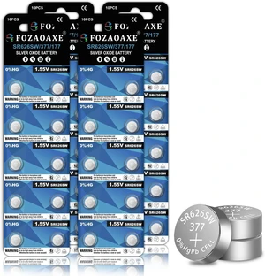 SR626SW 40 Pack, LR626 AG4 376 SR66 377 Watch Battery SR626SW 40 Pack, LR626 AG4 376 SR66 377 Watch Battery