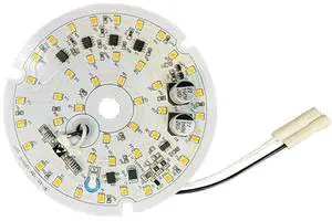 3.94 Inch Dimmable Ceiling Fan LED Light Replacement LED Ceiling Fan Light Kit 18W 1530LM Ceiling Flush Light Replacement Panel