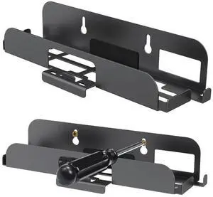 Wall Mount Host Stand for Switch 2 Game Console Game Console Wall Mounted Holder Bracket Wall Stand Holder with Controller Hook