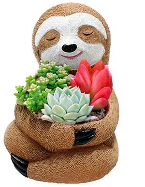 Succulent Planter Black Cat Plant Pot Best Gifts for Family Friends Succulent Flower Pot Xmas Gift for Indoor Outdoor