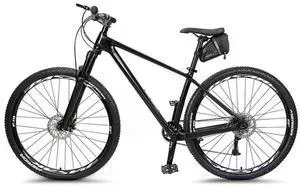 1L Bicycle Bag Large Capacity Bike Seat Bag Back Seat Pouch Reflective Bicycle Saddle Bag EVA for Mountain Road Bikes