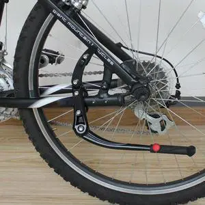 Aluminum Alloy Kickstand Mountain Bicycle Adjustable Side Rear Parking Support Portable Waterproof Cycling Elements