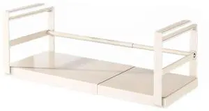 Extendable Under Cabinet Shelf Heavy Duty Under Cabinet Organizer Under Cabinet Shelf Hanging Holder for Pantry Or Laundry Room