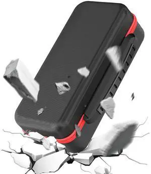 450G Protective Pouch with 24 Game Card Slots Carrying Case Shockproof Travel Bag for Switch 2 Console and Accessories