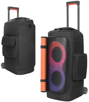 Speaker Dust Cover Waterproof Portable Speaker Dust Case Zipper Closure Padded Speaker Protective Cover for JBL PARTYBOX 310/320