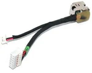 Replacement Laptop DC Power Jack In Cable  For Omen 17-W200 17-W120TX 17-W102NA 907080-F23 907080-S23 907562-001