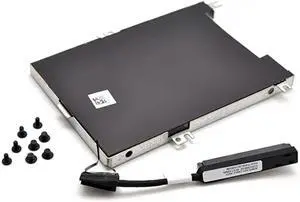 SATA Hard Drive Caddy Bracket for Latitude 5480 5488 5490 5491 5495 E5480 E5490 E5491 HDD Cable DC02C00B100 080RK8 0NDT6