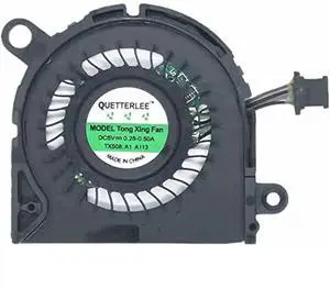 Replacement Laptop CPU Cooling Fan for Latitude 5289 7389 P29S Series 0R2X0G ND55C19-16G02 EG50040S1-C880-S9A DC5V Fan