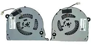 Replacement Laptop CPU+GPU Cooling Fan for Vostro 15-7580 7570 P71F P72F Inspiron 15 7577 7588 G5 15 5587 Series Fan