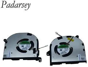 Replacement CPU + GPU Cooling Fan for XPS 15 9500 9510 Precision 5550 DC5V 0.38A Series 009RK6 09RK6 0DJH35