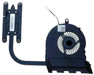5565 5567 5767 15.6" Series Integrated Graphics Version T6X66 Replacement Cooling Fan with Heatsink for Insipron