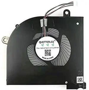 Replacement Laptop CPU Cooling Fan for GS65 GS65VR WS65 P65 MS-16Q1 MS-16Q2 MS-16Q3 MS-16Q4 MS-16Q5 Series Fan