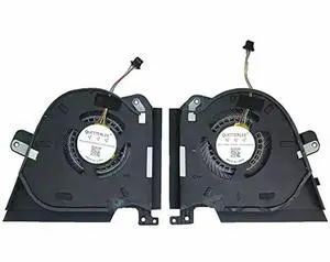 Replacement Laptop CPU + GPU Cooling Fan for ROG Zephyrus Duo 15 SE GX551 GX551QS GX551QM GA551QS GX550SE Series Fan