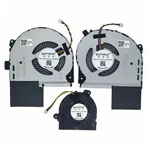 Replacement Laptop CPU+GPU+Small Cooling Fan for ROG Strix GL703GS GL703GM  Series FK0A + FK08 + FK09 DC12V Fan