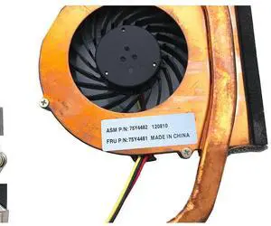 Fo Edge15 E50 Edge14 E40 notebook CPU fan heatsink integrated display 75Y4481