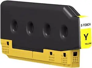 Compatible Ink Cartridge Set Compatible with T08C1 T08C2 T08C3 T08C4 Compatible with AM-C5000 AM-C6000 C5000a C6000a T08C T80D(1PCS Yellow)