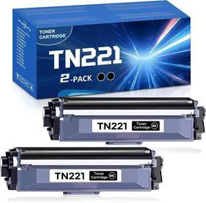 TN-221 TN221 Toner Cartridge Black High Yield Replacement for Brother MFC-9130CW HL-3170CDW HL-3140CW HL-3180CDW MFC-9330CDW MFC-9340CDW HL-3150CDN Printers (2 Pack) TN-221 TN221 Toner Cartridge Black High Yield Replacement for Brother MFC-9130CW HL-3170CDW HL-3140CW HL-3180CDW MFC-9330CDW MFC-9340CDW HL-3150CDN Printers (2 Pack)