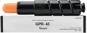 SAIDING Remanufactured GPR43 GPR-43 NPG57 EXV39 4792B003 4792B003AA Toner Cartridge Replacement for Canon imageRUNNER Advance 4025 4035 4225 4235 Printer(30200 Pages,1-Black) SAIDING Remanufactured GPR43 GPR-43 NPG57 EXV39 4792B003 4792B003AA Toner Cartridge Replacement for Canon imageRUNNER Advance 4025 4035 4225 4235 Printer(30200 Pages,1-Black)