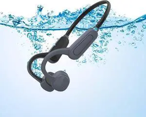 Open Ear HeadphonesOpen Ear Wireless HeadphonesSwimming Bone Conduction Headphones Bluetooth 5.0 IPX8 Waterproof Lightweight for Bluetooth Earphones Stable to wear 16GB MP3