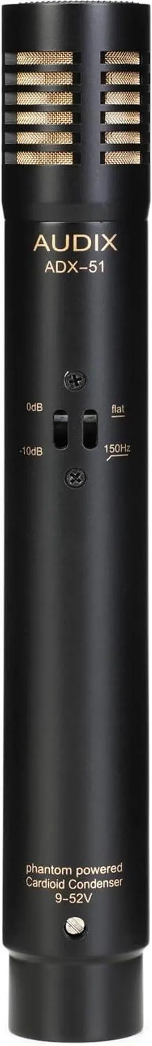 ADX51 Small-Diaphragm Condenser Microphone - Ideal for Drum Kits ADX51 Small-Diaphragm Condenser Microphone - Ideal for Drum Kits