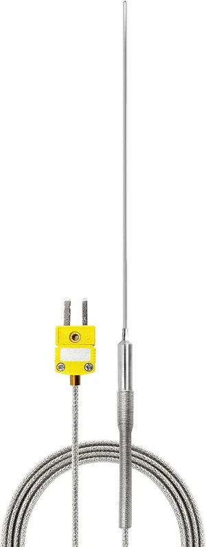 TL1913SL K-Type Inconel 600 Flexible Thermocouple Temperature Sensor Probes -40~2012°F, 1mm / 150mm TL1913SL K-Type Inconel 600 Flexible Thermocouple Temperature Sensor Probes -40~2012°F, 1mm / 150mm