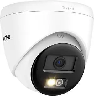 ANNKE 3K PoE Camera with Red & Blue Strobe Flash Light Alarm, IP Turret Security Camera Outdoor Indoor, Two-Way Audio, Color Night Vision, AI Human Detection, 123° Wide Angle, 24/7 Recording, IP67 ANNKE 3K PoE Camera with Red & Blue Strobe Flash Light Alarm, IP Turret Security Camera Outdoor Indoor, Two-Way Audio, Color Night Vision, AI Human Detection, 123° Wide Angle, 24/7 Recording, IP67