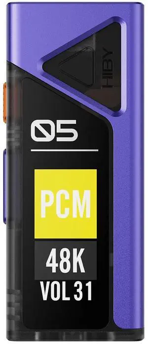 FC5 Portable Hi-Fi DAC Headphone Amplifier with 1.1 OLED Display PCM 768kHZ DSD512 MQA 8X 3.5mmPO +4.4mmBAL FC5 Portable Hi-Fi DAC Headphone Amplifier with 1.1 OLED Display PCM 768kHZ DSD512 MQA 8X 3.5mmPO +4.4mmBAL