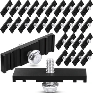 60 Sets Chain Link Fence Sign Mounting Bracket for Chain Link Fence Sign Clip Fastener with Bolts for Banner Display, Yard, Business, Events, Easy Installation Mounting Bracket 60 Sets Chain Link Fence Sign Mounting Bracket for Chain Link Fence Sign Clip Fastener with Bolts for Banner Display, Yard, Business, Events, Easy Installation Mounting Bracket