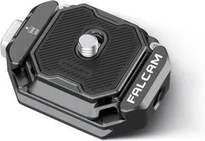 F38 Quick Release Kit V2, Quick Release System, Base and Plate with 1/4" and 3/8" Screw Thread for Tripod, Monopod, Stabilizer, Slider - F38B3404 | Quick Release System F38 Quick Release Kit V2, Quick Release System, Base and Plate with 1/4" and 3/8" Screw Thread for Tripod, Monopod, Stabilizer, Slider - F38B3404 | Quick Release System