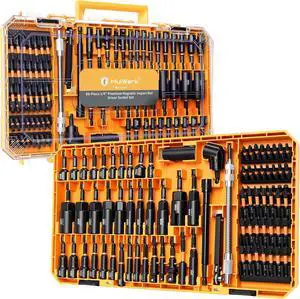 Mulwark 86PC Magnetic Nut Driver Set & Impact Driver Bit Set, 1/4" Metric & SAE Sockets, Nut Driver Set Power Bits, Adapters, Extensions, Universal Socket, Wing Nut Driver & Bit Holder for Automotive Mulwark 86PC Magnetic Nut Driver Set & Impact Driver Bit Set, 1/4" Metric & SAE Sockets, Nut Driver Set Power Bits, Adapters, Extensions, Universal Socket, Wing Nut Driver & Bit Holder for Automotive
