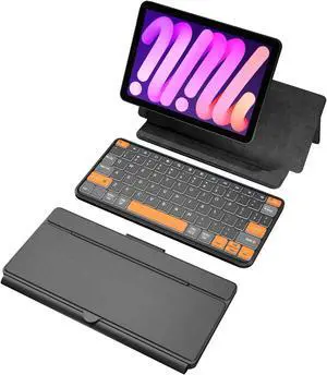 Universal Keyboard Plus Detachable, Dual Bluetooth Portable Keypad with Removable Stand & 7-Color Backlit, Wireless Travel Keyboard for iPad/Z Fold/Galaxy Tabs/Phones, Keypad for iOS/Android/Windows Universal Keyboard Plus Detachable, Dual Bluetooth Portable Keypad with Removable Stand & 7-Color Backlit, Wireless Travel Keyboard for iPad/Z Fold/Galaxy Tabs/Phones, Keypad for iOS/Android/Windows