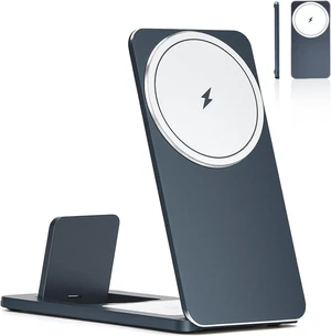 3-in-1 Wireless Charging Station, Foldable Magnetic Charger Stand Compatible with iPhone, Watch, Earphone, 15W Fast Charging, Portable Travel Dock 3-in-1 Wireless Charging Station, Foldable Magnetic Charger Stand Compatible with iPhone, Watch, Earphone, 15W Fast Charging, Portable Travel Dock