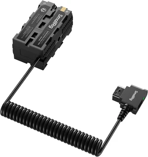 NPF Dummy Battery, D-tap to Dual-Sided NP-F Power Cable - 4884 NPF Dummy Battery, D-tap to Dual-Sided NP-F Power Cable - 4884