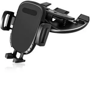 SOEWIOU Car Phone Holder for CD Slot, 360 Degree Rotatable Auto Phone Mount, Universal Cellphone Holder with One Hand Operation Design, Vehicle CD Slot Phone Holder for All Smartphones SOEWIOU Car Phone Holder for CD Slot, 360 Degree Rotatable Auto Phone Mount, Universal Cellphone Holder with One Hand Operation Design, Vehicle CD Slot Phone Holder for All Smartphones