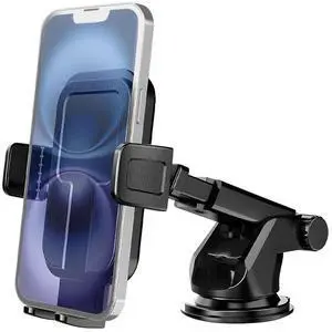SOEWIOU Car Cell Phone Mount, Rotatable Vehicle Air Vent Cellphone Holder with Suction Cup Base, Hands Free Automotive Smartphones Bracket Accessories, Universal for SUV, Sedan, Truck SOEWIOU Car Cell Phone Mount, Rotatable Vehicle Air Vent Cellphone Holder with Suction Cup Base, Hands Free Automotive Smartphones Bracket Accessories, Universal for SUV, Sedan, Truck