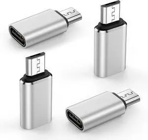 USB C to Micro USB Adapter 4Pack USB-C Female to Micro USB Male Adapter Connector 3A Fast Charging & Data Sync for Galaxy S7 S6 Edge A02 A01 A10 A10s J7 S5 J3 Note 5 4 Micro USB Devices USB C to Micro USB Adapter 4Pack USB-C Female to Micro USB Male Adapter Connector 3A Fast Charging & Data Sync for Galaxy S7 S6 Edge A02 A01 A10 A10s J7 S5 J3 Note 5 4 Micro USB Devices