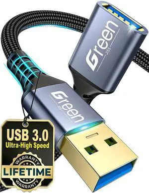 Upgrade USB Extension Cable 3.3FT 6.6FT 10FT 12.9FT 16FT Ultra-High-Speed USB 3.0 Extension Cable 5Gbps Data Transfer Gold-Plated USB Extender Type A Male to Female Military Grade Braided 6.6FT Upgrade USB Extension Cable 3.3FT 6.6FT 10FT 12.9FT 16FT Ultra-High-Speed USB 3.0 Extension Cable 5Gbps Data Transfer Gold-Plated USB Extender Type A Male to Female Military Grade Braided 6.6FT
